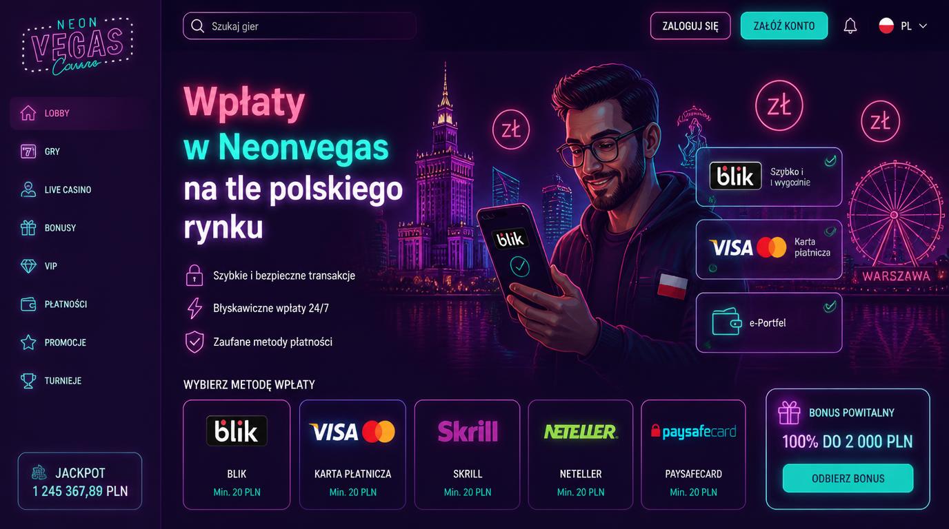 Ilustracja porównująca metody płatności w Polsce – BLIK, karty, portfele.
